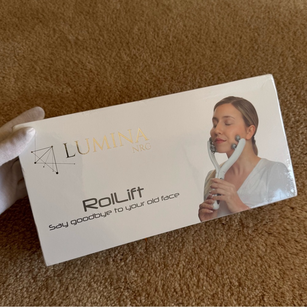 Lumina NRG RolLift Facial Toning Device EMS RF LED Massage Massager - Picture 10 of 17